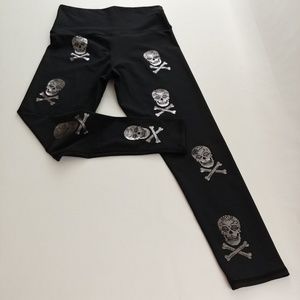 Evolution and Creation Skull & Cross Bones Legging